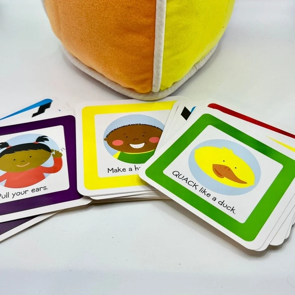 ThinkFun Roll & Play Your Child's 1st First Game Ball Cards Preschool 2011